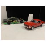 WELLY MUSTANG MODEL & 1992 RACING CHAMPION MODEL