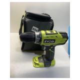 RYOBI CORDLESS DRILL, NO BATTERY OR CHARGER