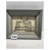 NEVIN ROBINSON PICTURE VICTORIAN HOUSE, 7" X 8"