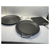 COMMERCIAL ALUMINUM SKILLET/ PAN