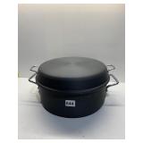 COMMERCIAL ALUMINUM POT WITH LID 8 1/2 QT