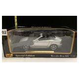 SPECIAL EDITION - MERCEDES- BENZ SLK 1:18 MODEL