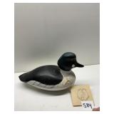 GOLDENEYE HAND CARVED AND PAINTED BY BIRD SHOAL