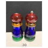 MULTI-COLOR PLASTIC S/PEPPER GRINDER