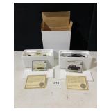 BOX CONTAINING DIE CAST 1938 CHEVY MASTER DELUXE