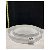 TWO CORNING WARE BAKING PANS