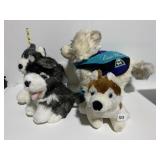 EDDIE BAUER STUFFED DOG, OTHER STUFFED DOGS