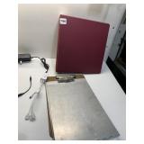 CLIP BOARDS, POWER SUPPLY & CORDS,