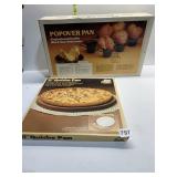 POPOVER PAN, QUICHE PAN IN BOXES