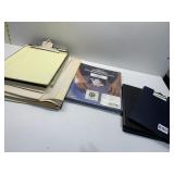 PRE-PUNCHED COVERS, CLIP BOARDS, RULED TABLETS