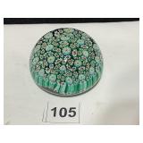 MILLEFIORI PAPER WEIGHT