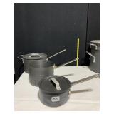 CALPHALON SAUCEPANS W/ STEAMER INSERT