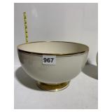 LENOX PEDESTAL BOWL 6.5" H