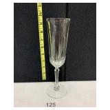 6 FLUTE CHAMPAGNE 8.5" H GLASSES