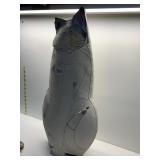 22" H CAT EAR HAS BEEN BROKEN EASY FIX ON THIS