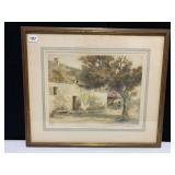 SIGNED ETCHING EARLY 1900