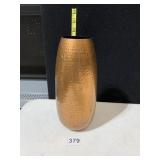 HAMMERED COPPER VASE 9.5"H SEE PHOTOS
