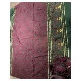 QUEEN BEDSPEAD AND SHEET SET W/ BED SKIRT