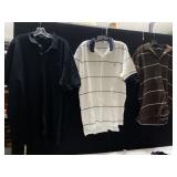 THREE POLO XL SHIRTS