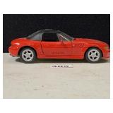 WELLY BMW Z3 ROADSTER RED 1:24 SCALE DIE CAST
