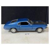 ERTL FORD MUSTANG BLUE DIE CAST CAR