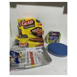 PYREX BOWL, SPRING PANS, ETC.