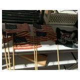 BELL WREATH AND FLAGS