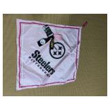 STEELER SCARF AND HEAD BAND