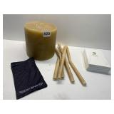 EAR WAX CANDLES, PHOTO PAPER