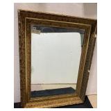 GESSO MIRROR 43" X 32" SOME FRAME DAMAGE