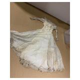 VINTAGE WEDDING DRESS AS FOUND SOME TEARS &