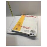 FILLER PAPER 2 PACKS 400 SHEETS TOTAL