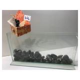 TARA BUDDHIST ICON IN BOX AND PLANTER