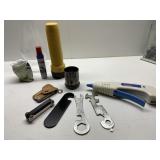 BISQUE PLANTER, HURRICANE GLOBE, ALLEN KEYS ETC.