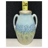 MINIATURE B & B PORCELAIN HAND PAINTED VASE