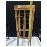 BAMBOO STAND 27" H X 10" SQUARE TOP