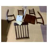 ROCKY MOUNTAIN CHERRY FINISH MODERN ROCKER IN BOX