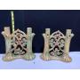 WELLER CANDLE STICKS 8" H X 8" W- NO DAMAGE