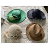 LADIES HATS INCLUDING LORI HENLE, FAIR WEATHER