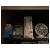 SMOKE DETECTORS, PERSONAL FAN, HEATING PAD