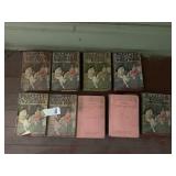 9 VOLUMES OF THE LITTLE COLONEL BOOK SERIES,