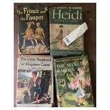 THE SECRET GARDEN, HEIDI, THE PRINCE AND THE