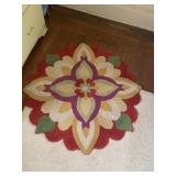 FLOWER ACCENT RUG