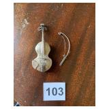 WALLACE STERLING BOW PILL HOLDER 3"