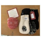HAND WARMER AND MITTENS