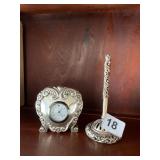 BRIGHTON CLOCK AND PEN HOLDER