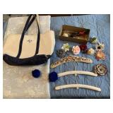 DECORATIVE HANGERS, FLOWER EMBELLISHMENT PINS, LL