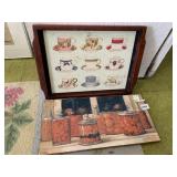 SERVING TRAY AND JARS PRINT ON CANVAS
