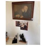 DAILY BREAD PRINT, IRON CHEF DECOR, WOMAN AT