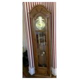 ETHAN ALLEN GRANDFATHER CLOCK RUNNING- 6